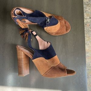 Halogen Peep Toe Booties